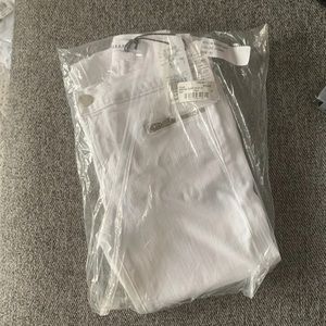 J Brand White Mid Rise Skinny Jeans Emma Size 22